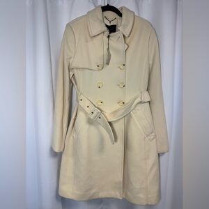 BCBGMaxAzria Cream Coat NWT